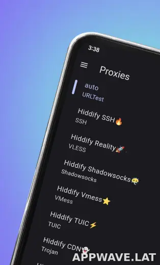 Hiddify скриншот 2