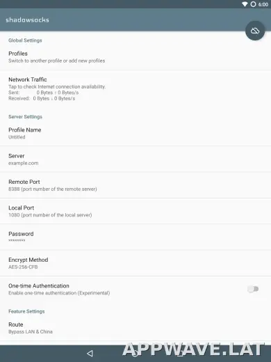 Shadowsocks скриншот 5